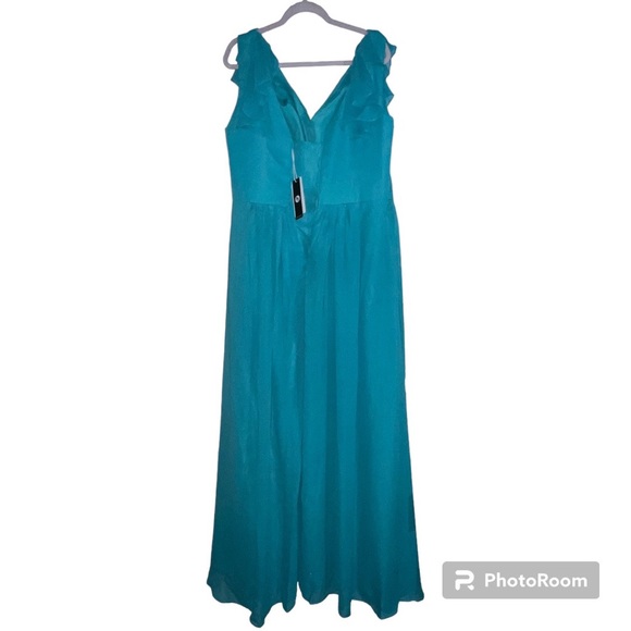 Turquoise dress - Picture 3 of 8